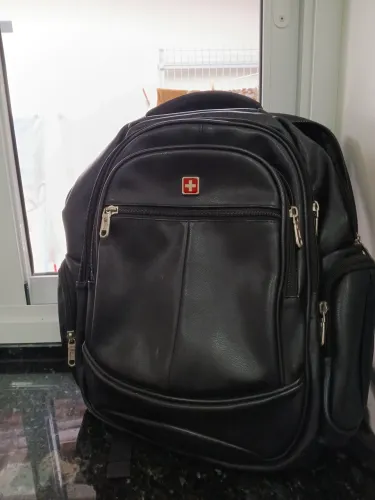 Mochila de couro