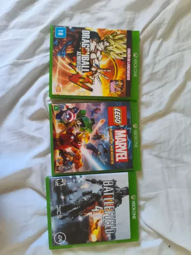 Vendo 3 Jogos de Xbox One pra vender HOJE