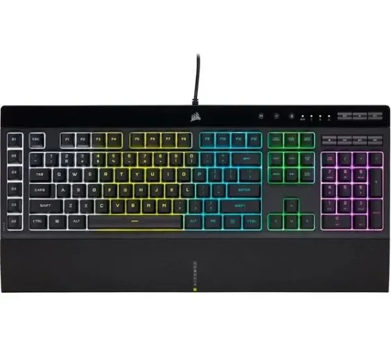 Kit Gamer Corsair Teclado + Mouse Pad RGB Original