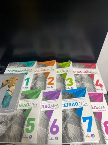 livros terceirão alfa anglo