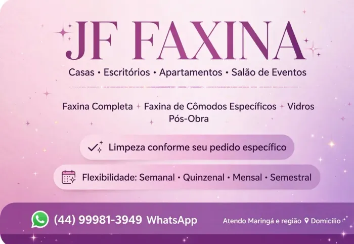 Limpezas em geral