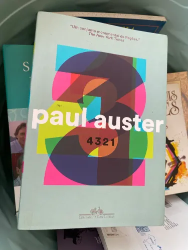 livro paul auster 4321