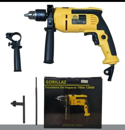 Furadeira de Impacto Alto reverse 700w
