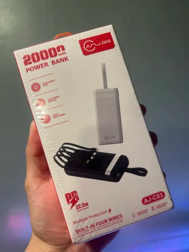 Carregador portátil 20.000mah turbo