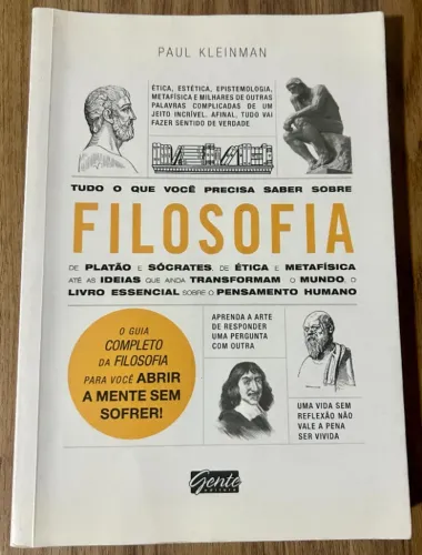 Livro "Tudo o Que Você Precisa Saber Sobre Filosofia" - Paul Kleinan
