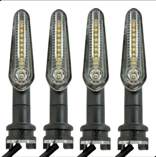 Kit 4 Pisca Seta LED Moto Yamaha Sequencial