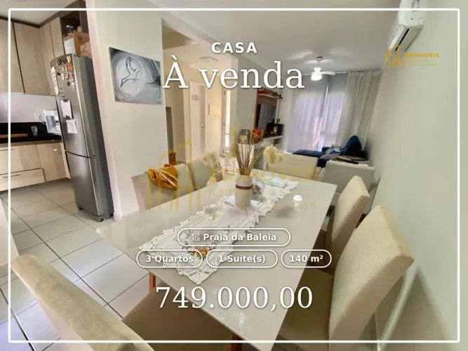 Oportunidade única: casa com ar-condicionado e energia solar na Praia da Baleia!