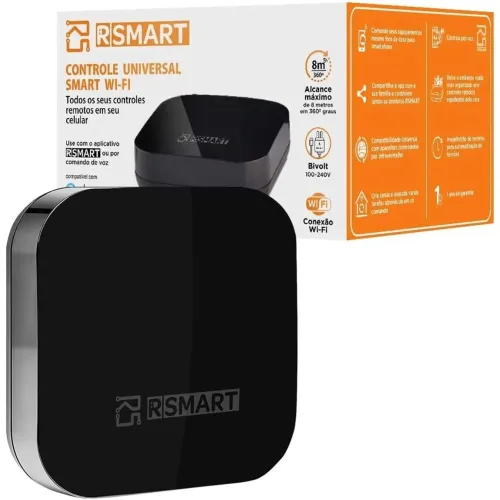 Smart Controle Universal Rsmart Wi-fi Compatível Com Alexa RSMART - NOVO - LACRADO