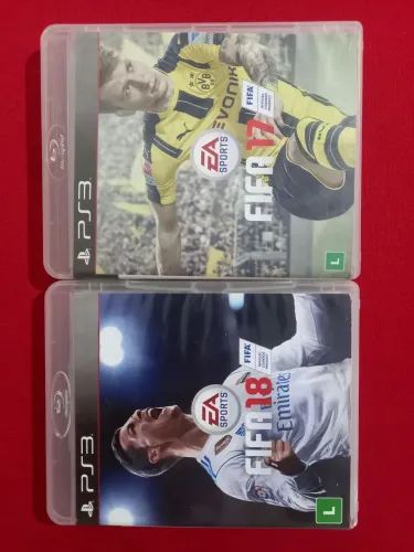 EA SPORTS FIFA - 2017, 2018 - R$ 80,00 os dois juntos!