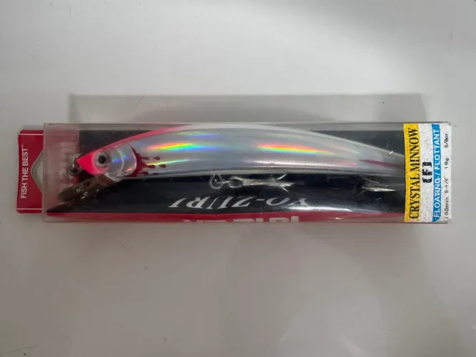Isca Artificial Yo-Zuri Crystal Minnow F8 130mm 18g Floating ? Nova Na Caixa
