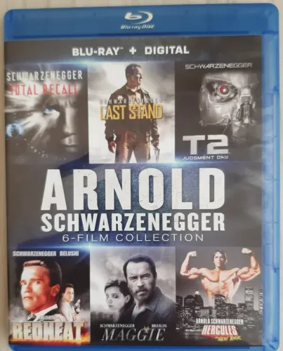Bluray Coleção Arnold Schwarzenegger 6 Filmes - Importado