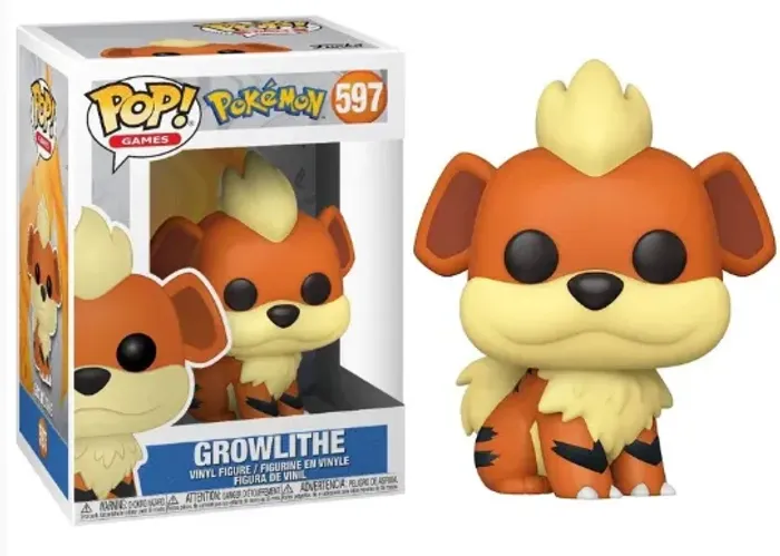 ORIGINAL - Funko Pop Pokemon - Growlithe #597