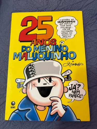 Livro 25 Anos do Menino Maluquinho | Ziraldo | Edição Especial