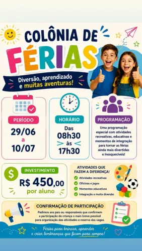 Colônia de férias