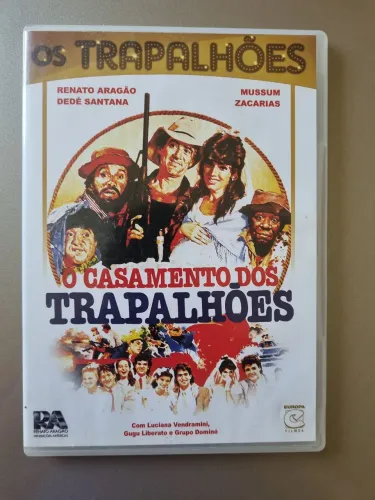 DVD Filme O Casamento dos trapalhões
