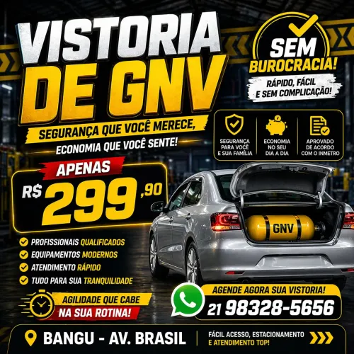 Vistoria de GNV 