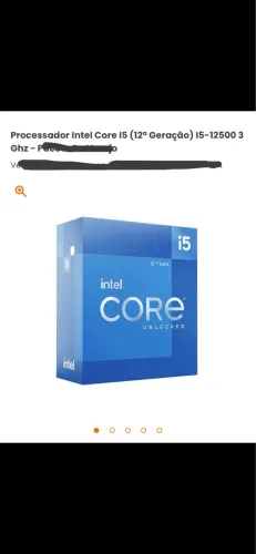 Intel core i5 12500 12 Geração