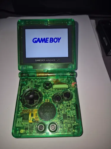 Game Boy Advance SP Custom - Tela IPS + Bateria Modificada