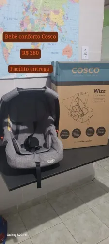 Bebê conforto cosco wizz seminovo