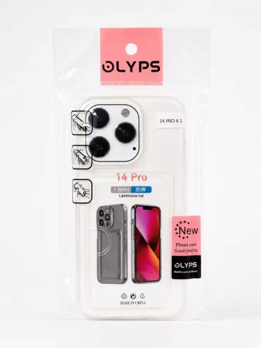 CAPINHA DE IPHONE 14pro - TRANSPARENTE