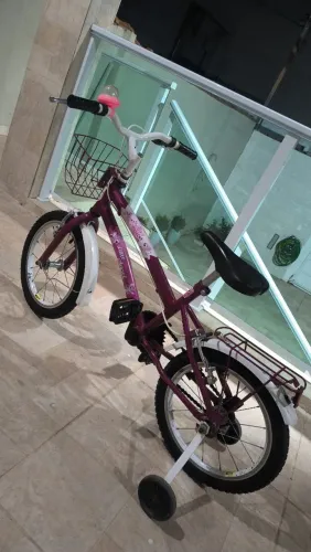 Bicicleta aro 16 (para meninas) 