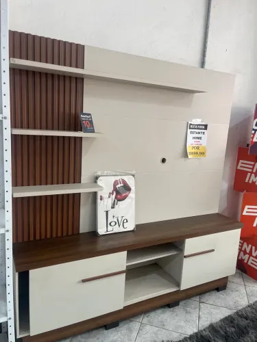 Home estante 180cm MOSTRUÁRIO LOJA 
