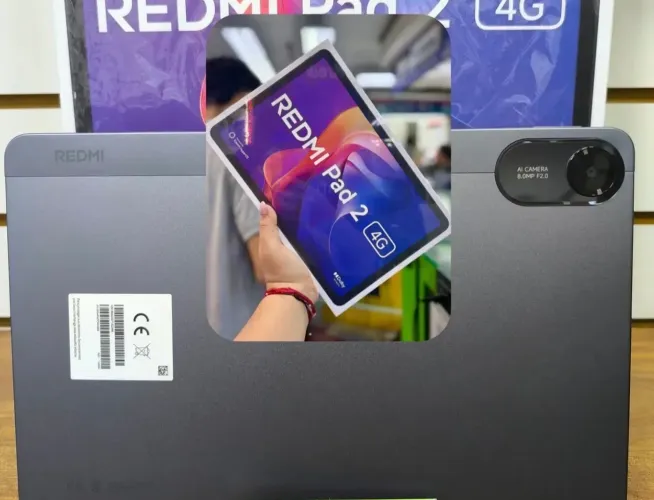 Tablet Redmi Pad 2 4G CHIP 256GB 08GB RAM Novo Capa e Película Entrega Grátis 