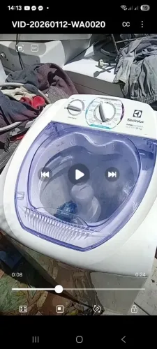 Maquina de lavar 8k. Perfeita..video ..leia