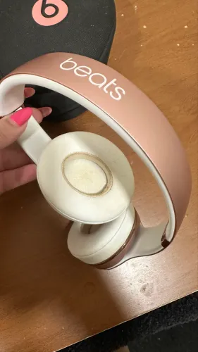 Fone de ouvido Beats Solo3 Wireless em ouro rosa