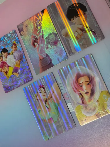5 Cards McDonald's Guerreiras do Kpop - Saja boys