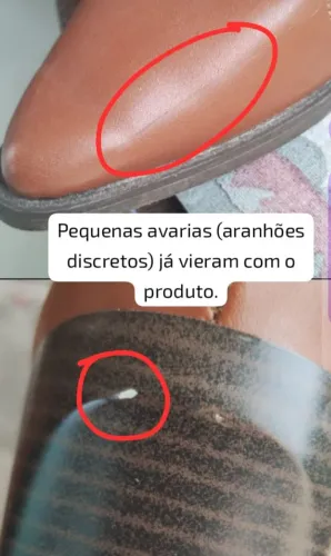 Bota cano curto marrom tamanho 37