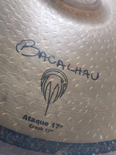 Prato de bateria Bacalhau personalidade 17 Orion bacalhau raridade