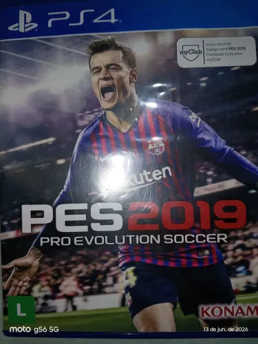 PES 19 PS4/PS5!!!Muito Novo!!!