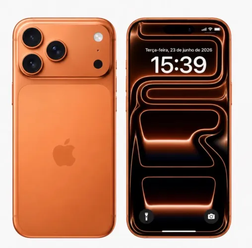 iPhone 17 Pro Max 256 GB - Laranja Cósmico - Lacrado