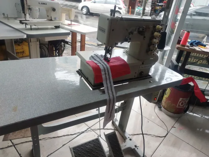 Máquina de costura galoneira direct driver com garantia 12x sem juros somos loja