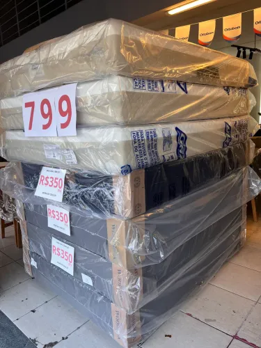 LIQUIDAÇÃO Colchão Casal Molas Ensacadas