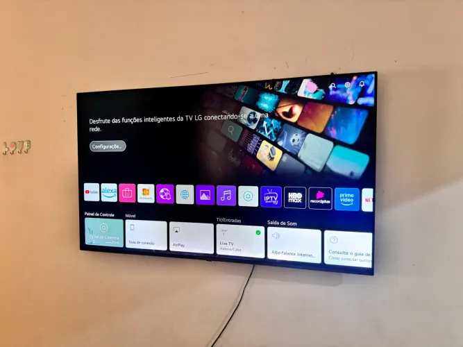 Tv Lg 4k 65 leia o anúncio
