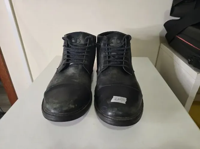 Bota em couro Democrata