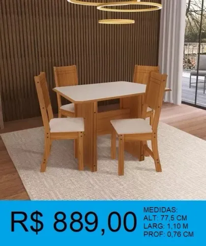 Mesa para cozinha