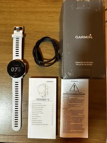 Oferta imperdível Smartwacht Garmin Forerunner 55 estado de novo!