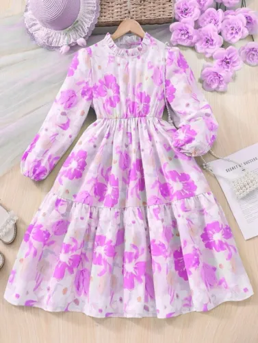 Vestido de festa Infantil