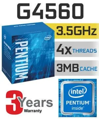 Processador Intel G4560 3.50gHz - Baratinho