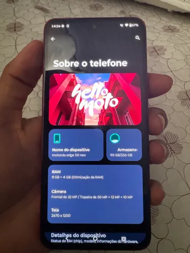 Moto edge 50 neo 256 gg