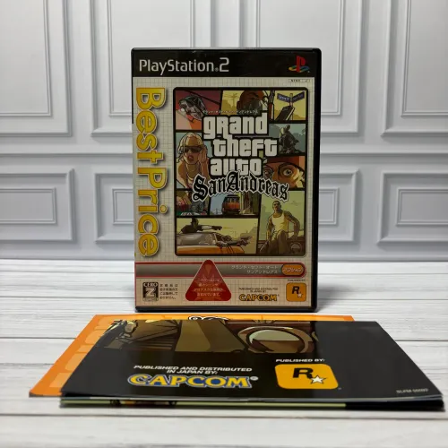 Jogo GTA San Andreas com Mapa Original PS2 Mídia Física