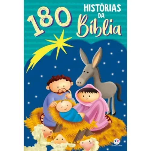 Livro infantil 180 Histórias da Bíblia ilustrado - barato