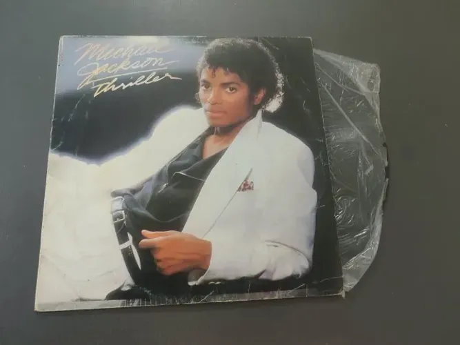 Vinil Michael Jackson - Thriller (1982) - Original com Pôster e Letras