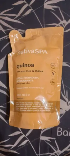 Creme hidratante corporal SPA quinoa 