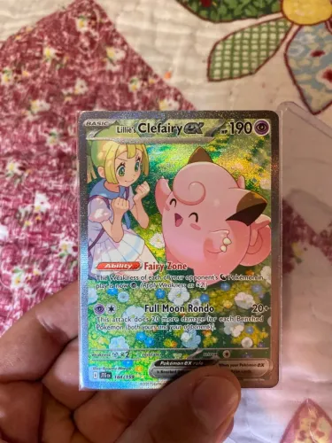 Pokemon TCG Lillie?s Clefairy ex 184/159 NM