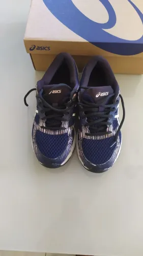 Tênis Asics feminino gel equation 10 preto e rosa Tam 39
