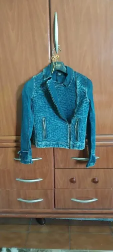 Jaqueta Jeans Feminina Dress & Co Tamanho P - Nova Com Etiqueta
